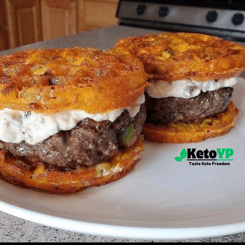 Chaffle Burger Recipe