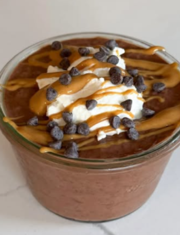 Brownie Batter Chia Pudding (High Protein, Low Sugar)