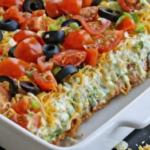 Keto 7 Layer Taco Dip – Easy Low Carb Party Favorite