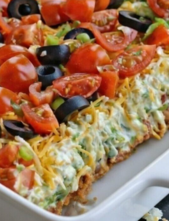 Keto 7 Layer Taco Dip – Easy Low Carb Party Favorite