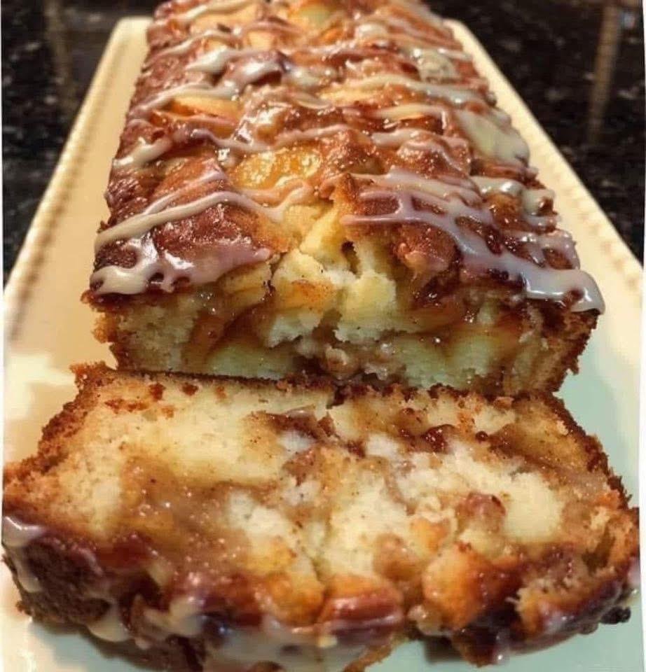 Sourdough Apple Fritter Bread