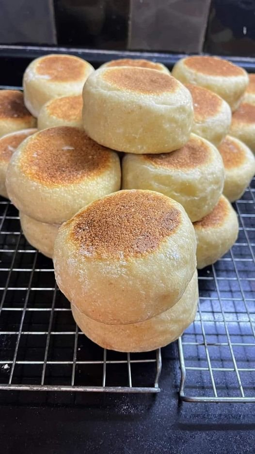 Sourdough English Muffins
