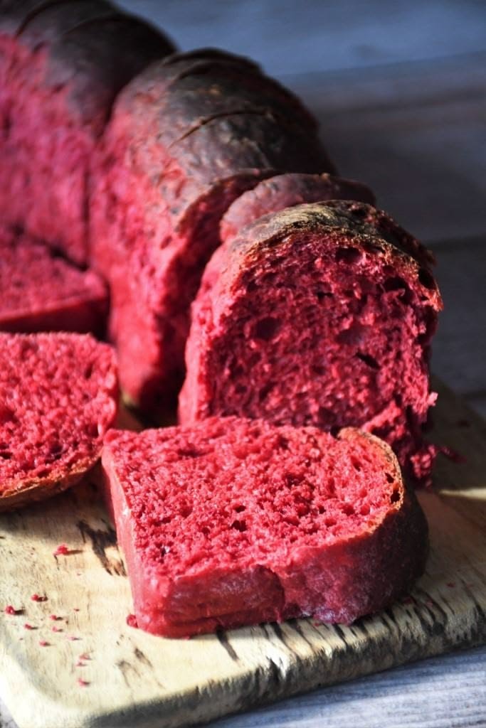 Beetroot Toast Bread Recipe