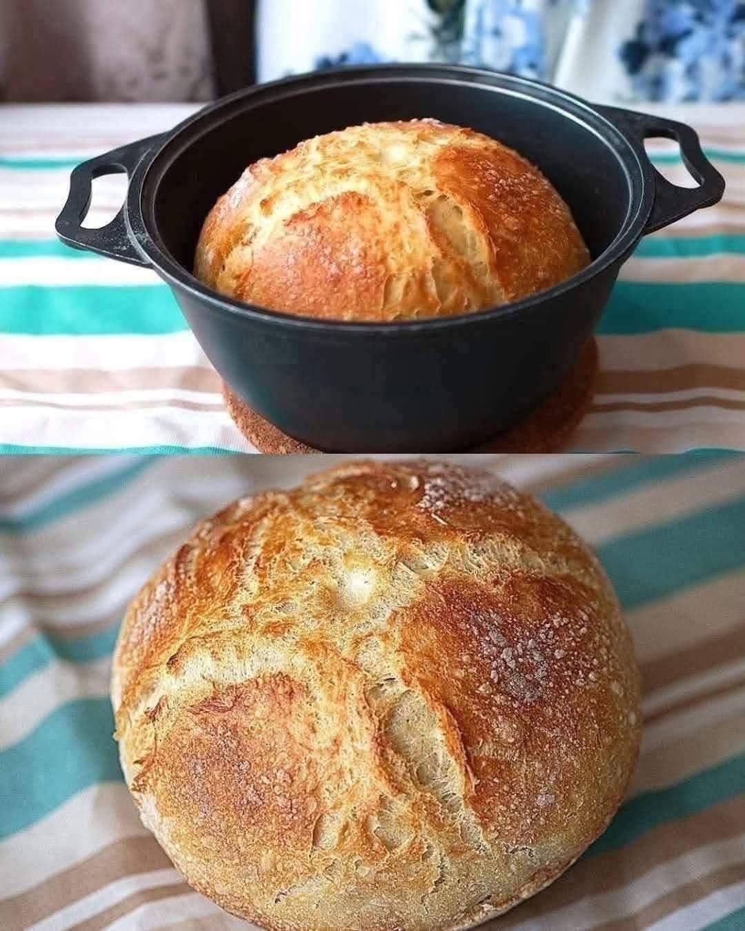 Rustic Dutch Oven Artisan Bread Recipe