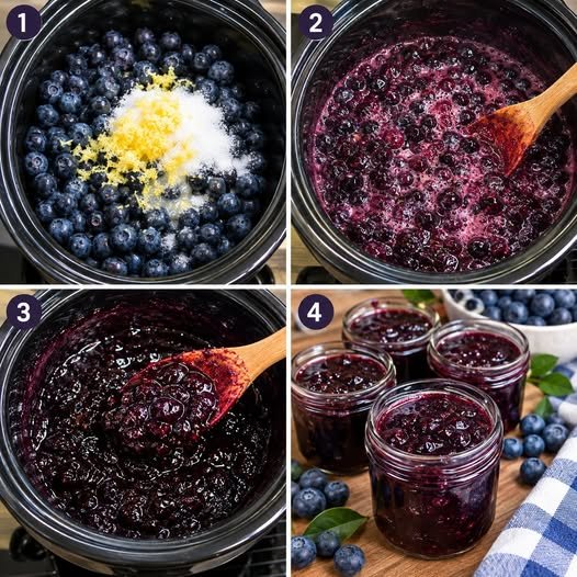 Homemade Blueberry Jam Recipe