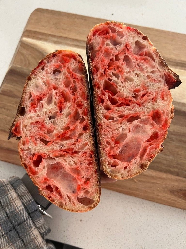 Homemade Strawberry Sourdough Bread Recipe
