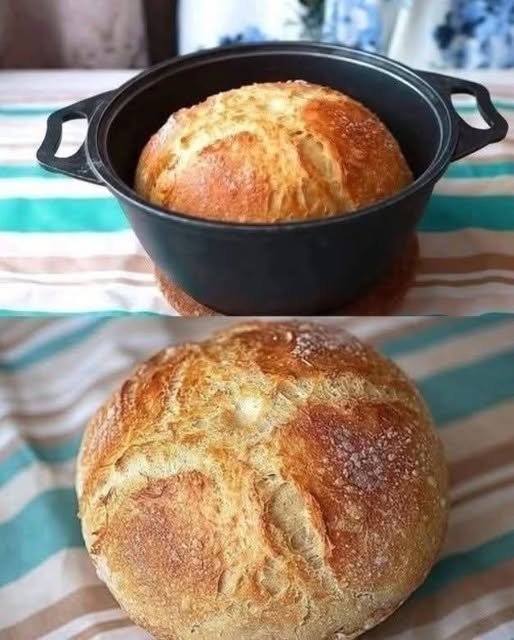 Easy Homemade Dutch Oven Bread Recipe – Crusty Outside, Soft and Fluffy Inside