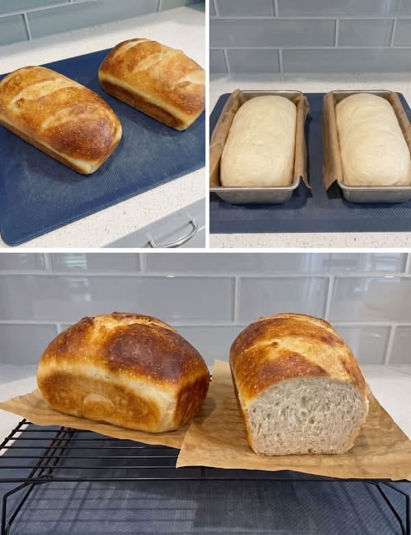 Homemade Artisan Sandwich Bread Recipe – Soft Inside, Golden Crust